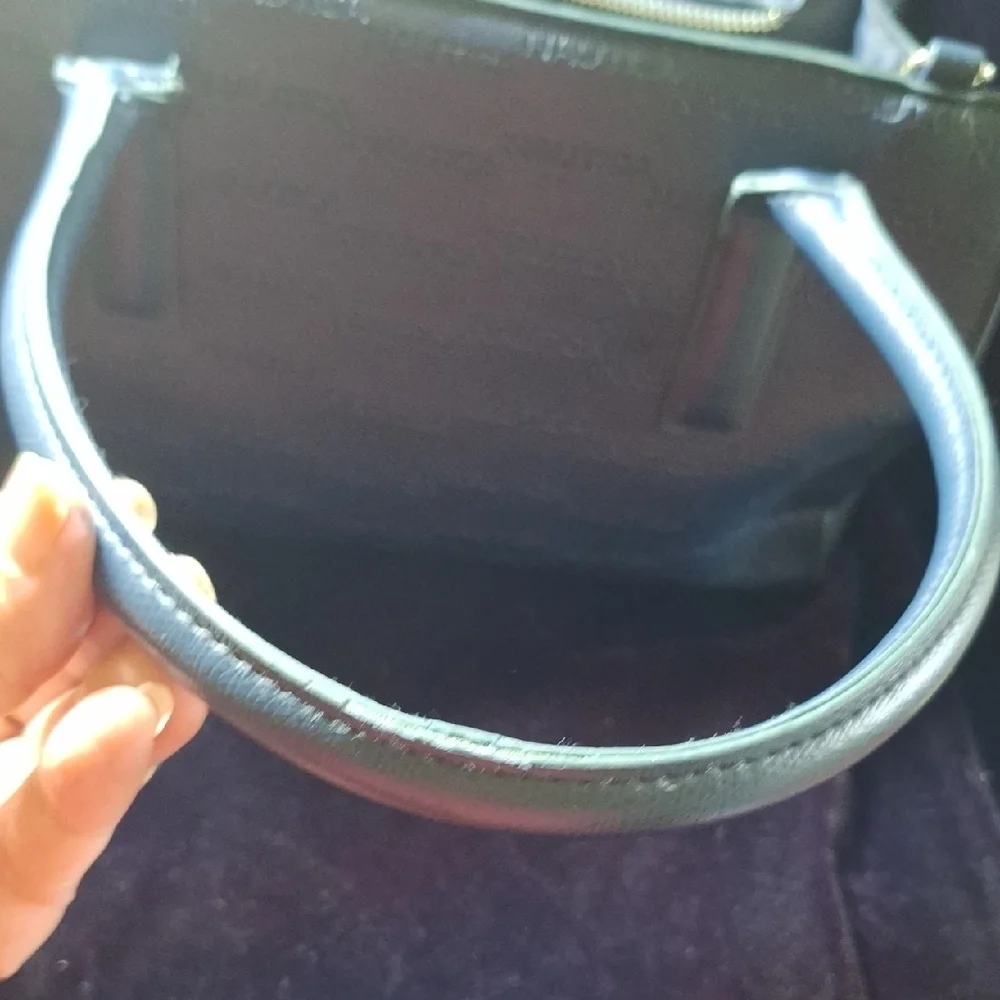Nautica Blue Satchel Bag with Modern Structured Design